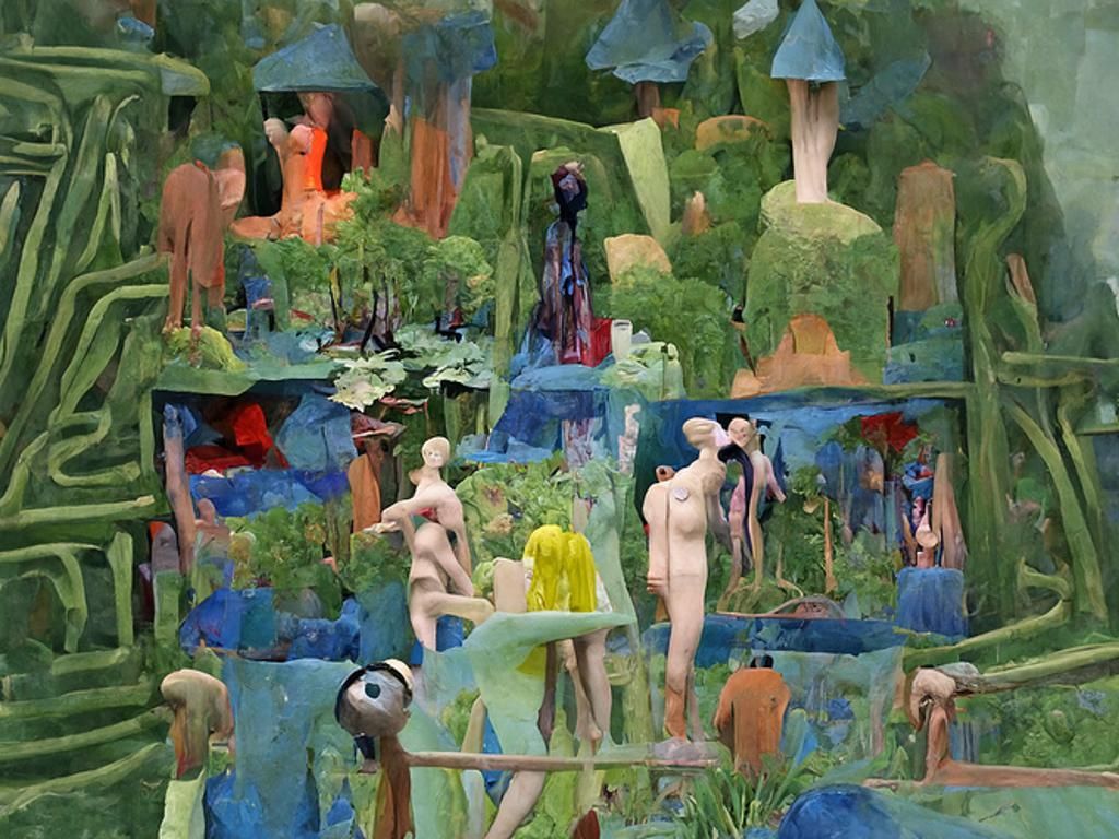 Eerie Mannequins Emerge in Post-Apocalyptic Wonderland