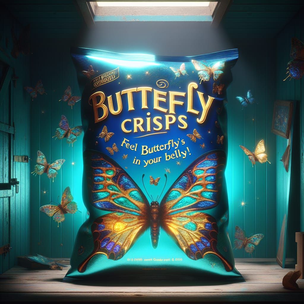 Bag of Butterfly Crisps