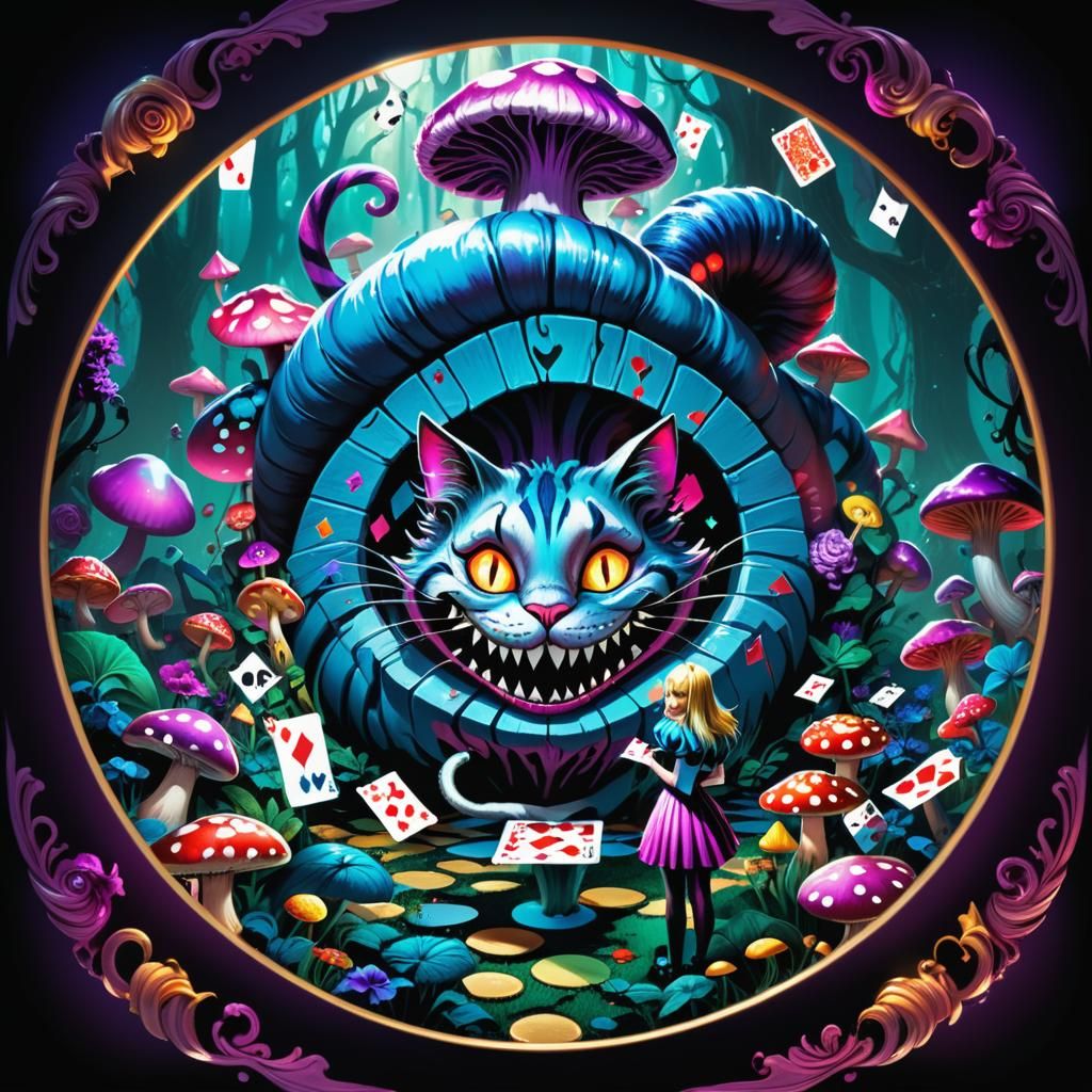 Alice in Twisted Wonderland: Fantasy Concept Art