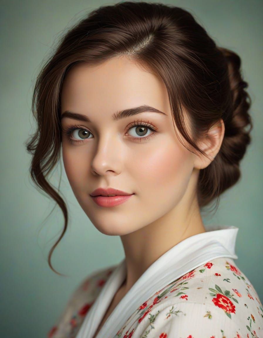 Timeless Portrait of Innocence and Wonder