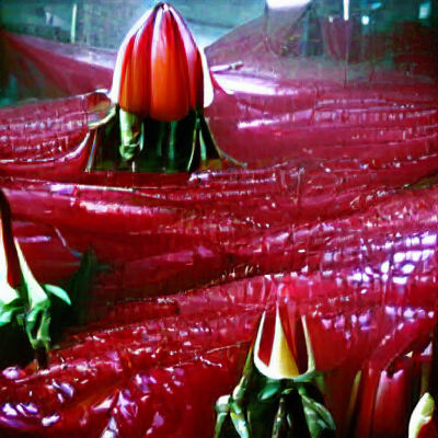 Exotic Alien Planet Landscape: Digital Art