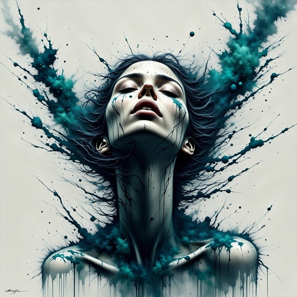 Mystical Ocean Depths in a Dreamlike State