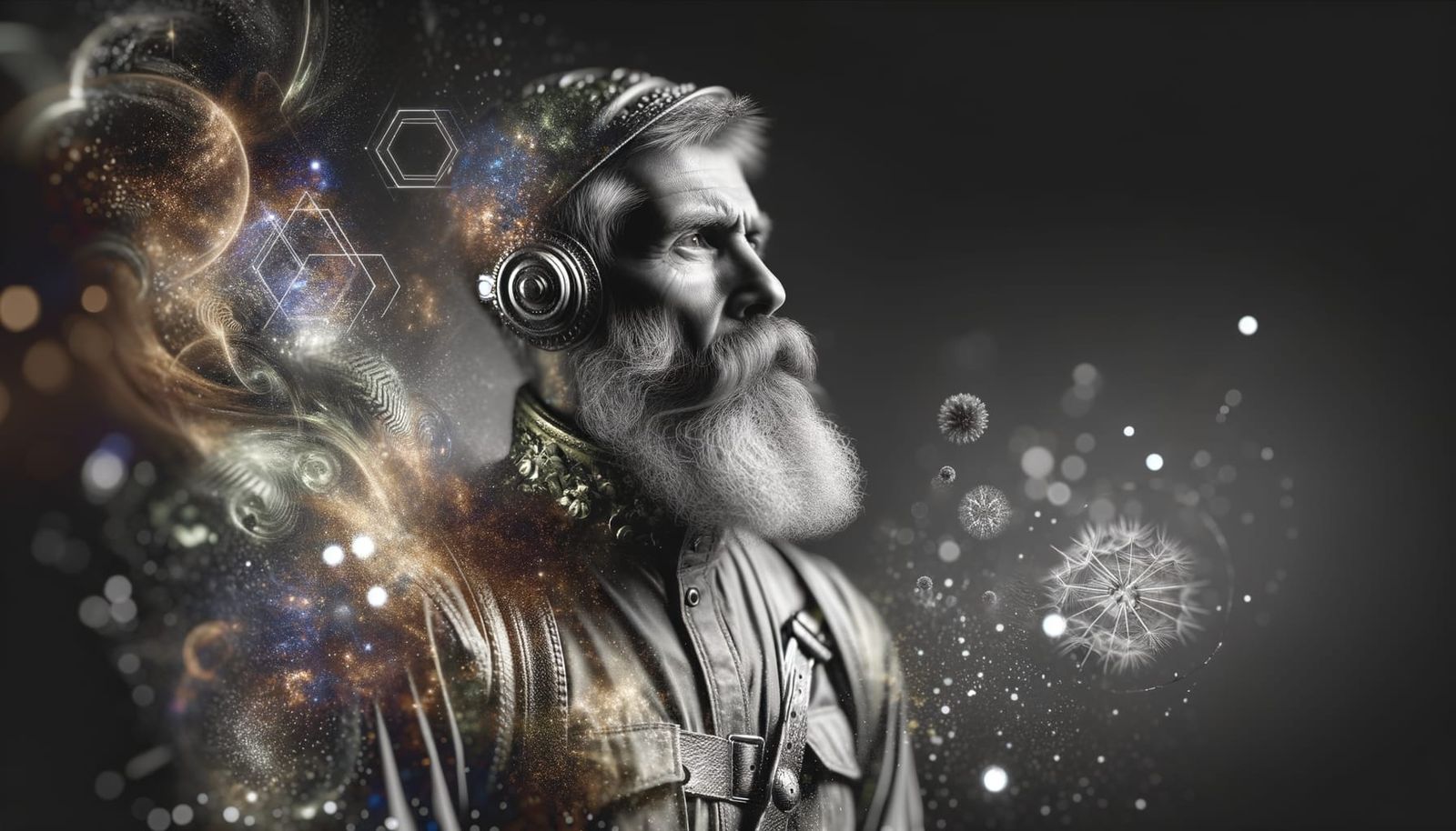 Sovereign Figure with Muscular Athlete in 8K