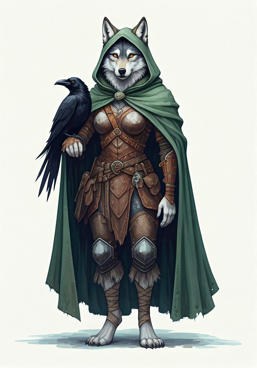 Character design - Ranger Calliya Darkpaw