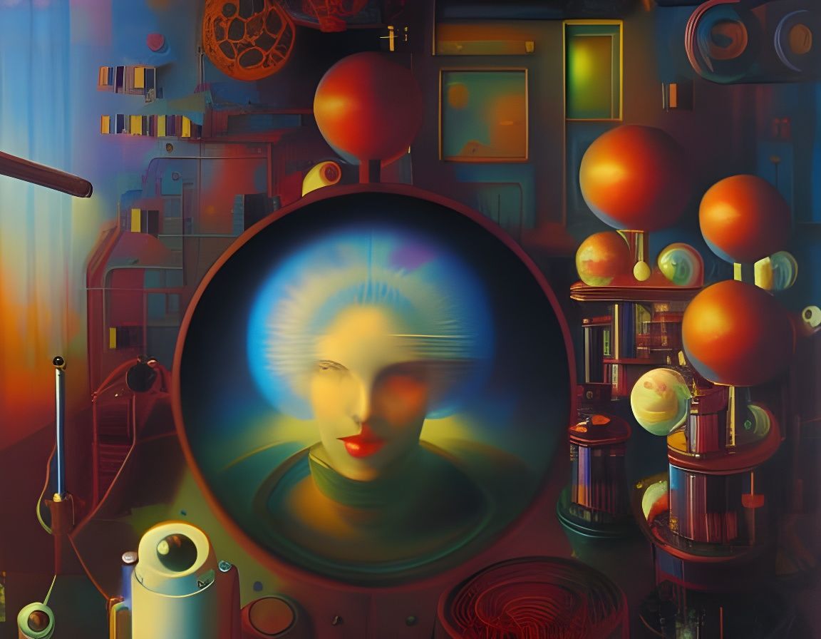 Submarine Lab of Mad Scientists in Steamnouveau Style