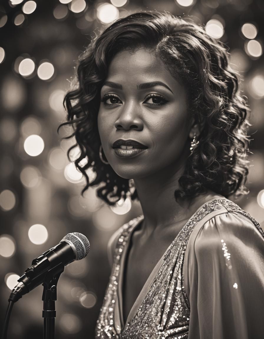 American Jazz Singer Avatar: Professional Photography