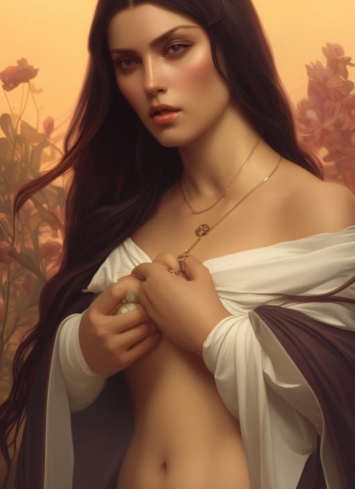 Hyperdetailed Portrait of a Beautiful Nun in Unreal Engine