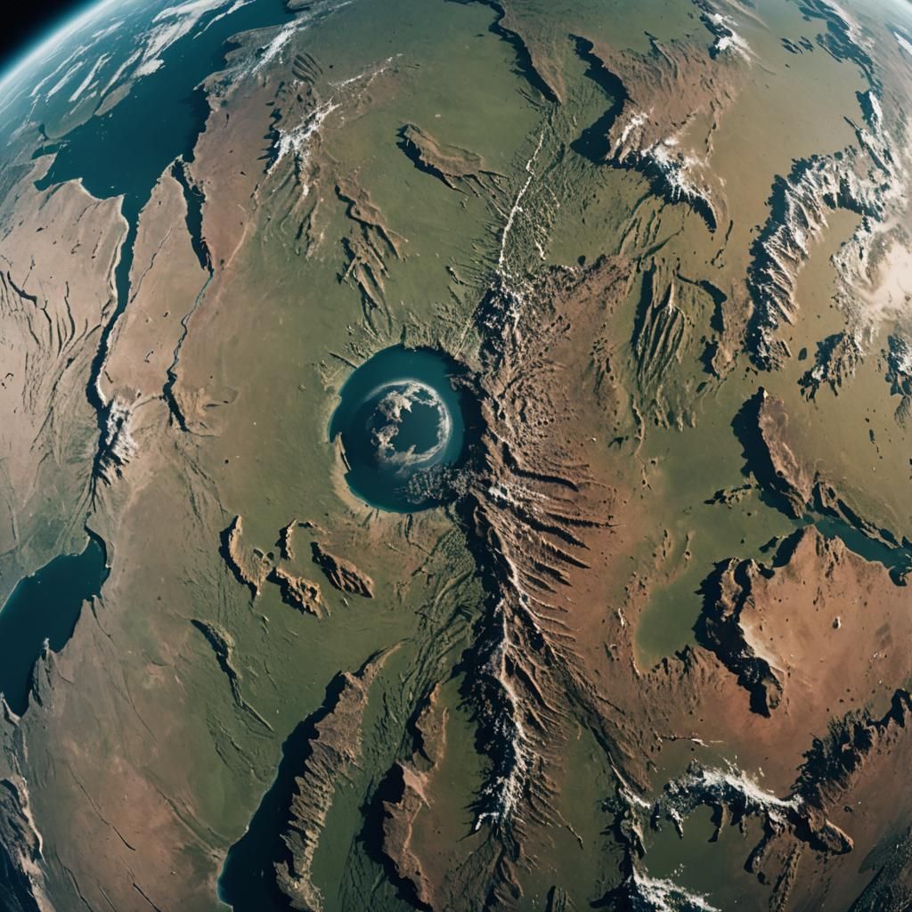 Planet Earth in Intensive Care: Cinematic Still