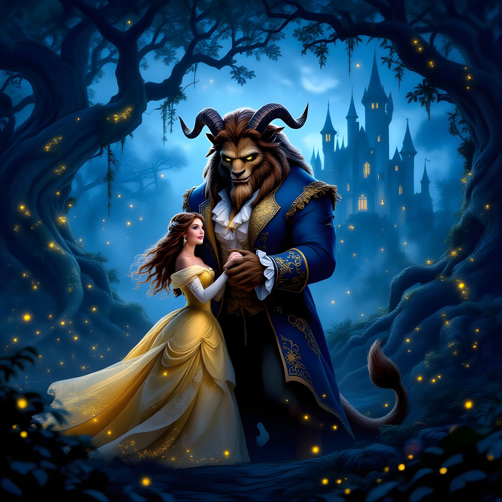 The beauty and the beast