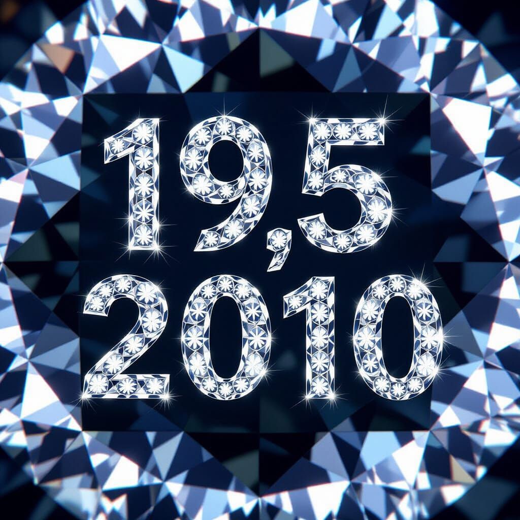 Luminous Diamond Date 19.05.2010 Captured in 3D Render