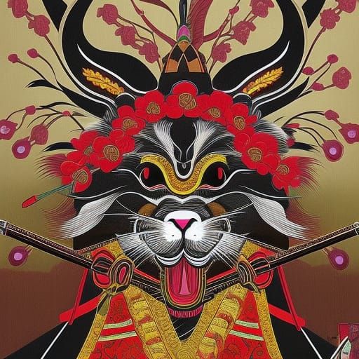 Mashimin, Nousagi Samurai Ukiyo-e