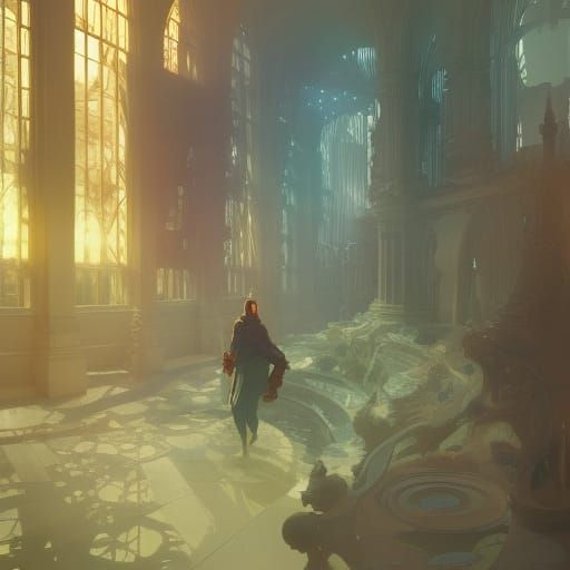 Surreal Exposed Inner Workings in Dynamic Lighting