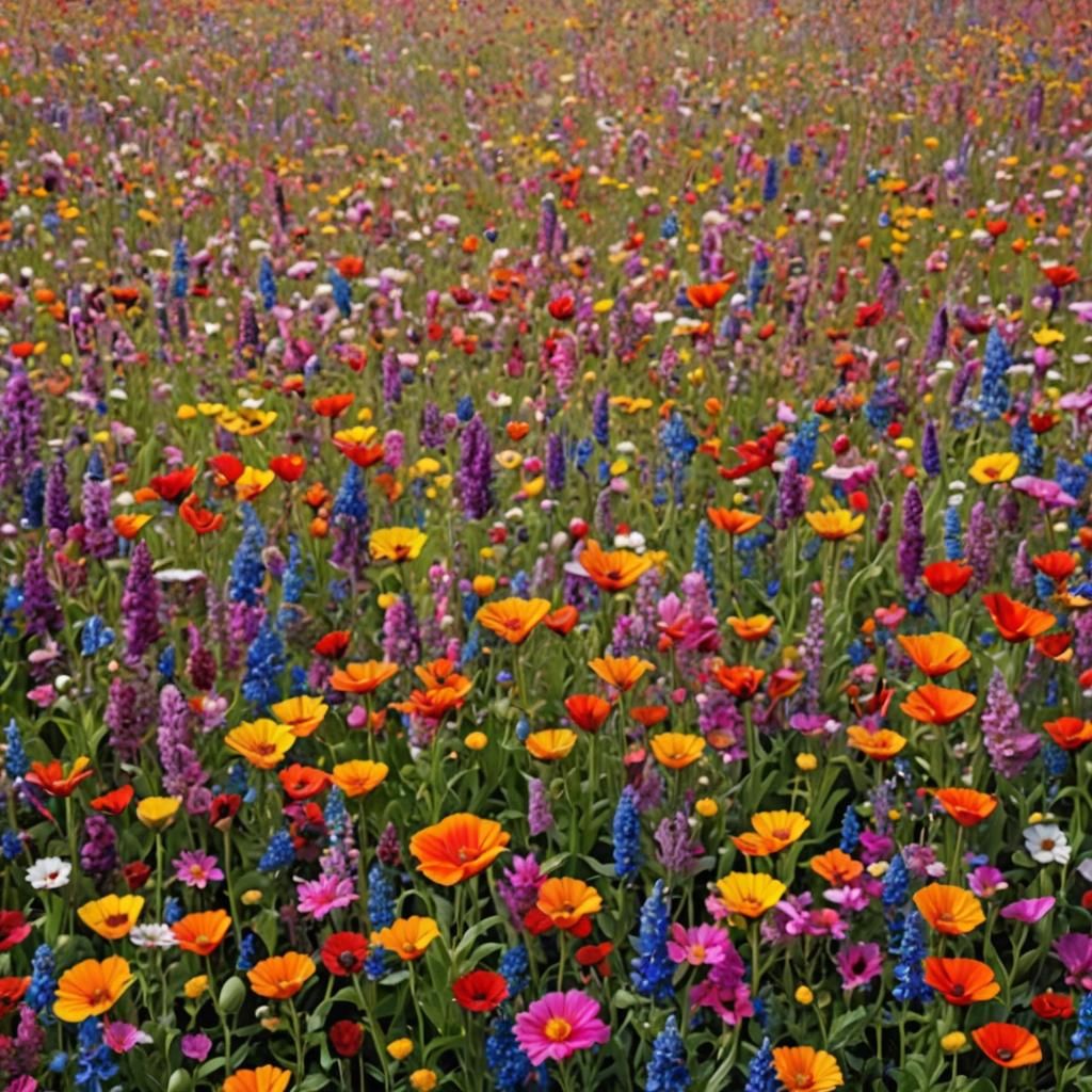 Flower field (F)