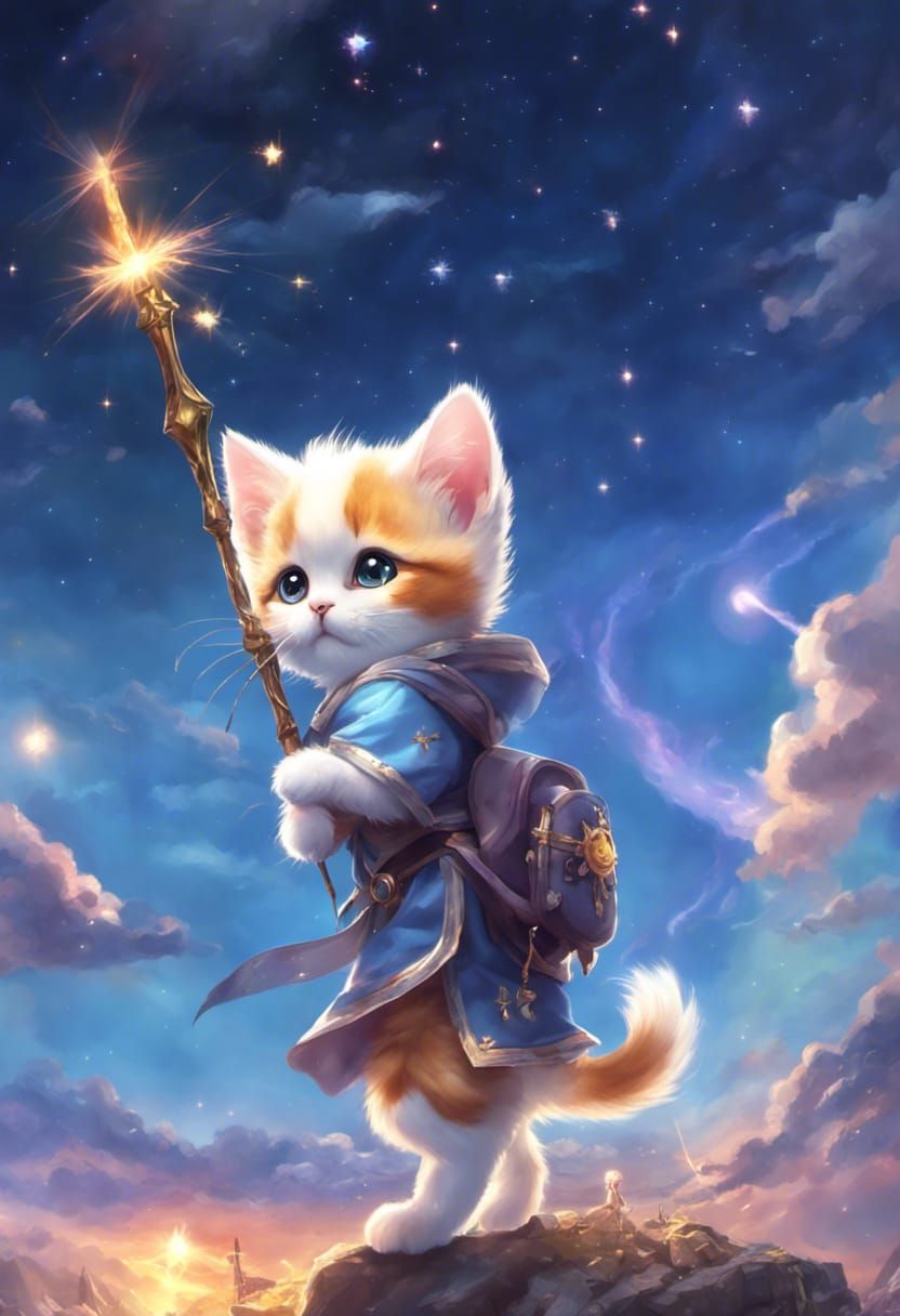 Calico Kitten Pope on Fantasy Battlefield