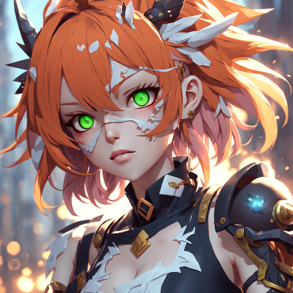 Gwen Tennyson as Monster Girl in 3D Anime Art