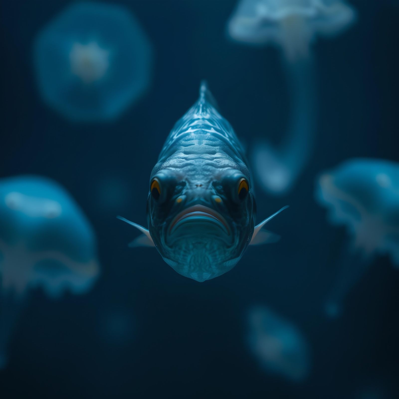 AI Generated Image of Fish Feelings