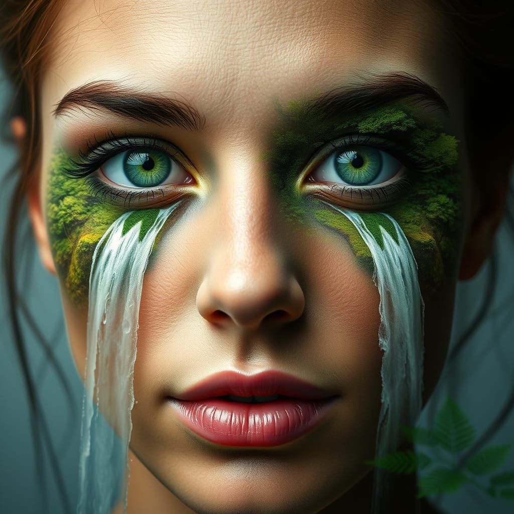 Nature's Serene Goddess