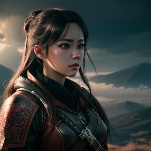 Cinematic Anime Landscape in Hyperrealistic Style