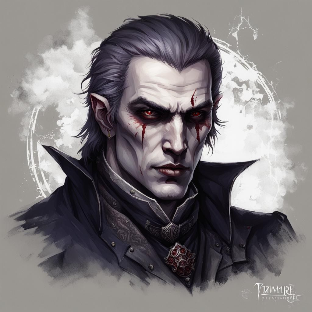 Tzimisce Vampire Portrait from Vampire: The Masquerade