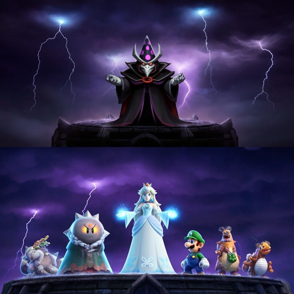 Lord Zekk vs Super Mario: Tower of Despair Showdown