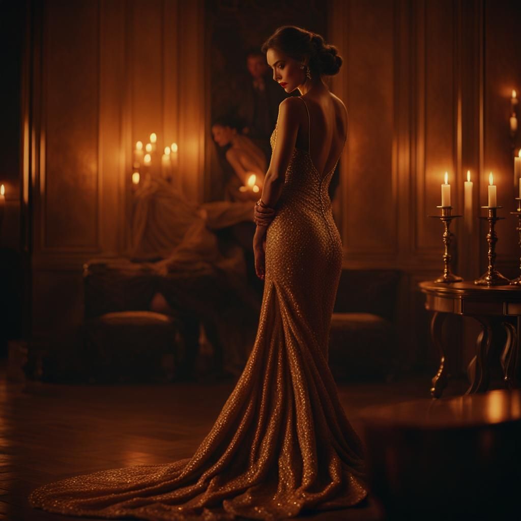 Serenity in Silk: A Vision of Grace