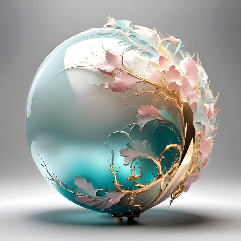 Pastel Beauty AI-Generated Artwork