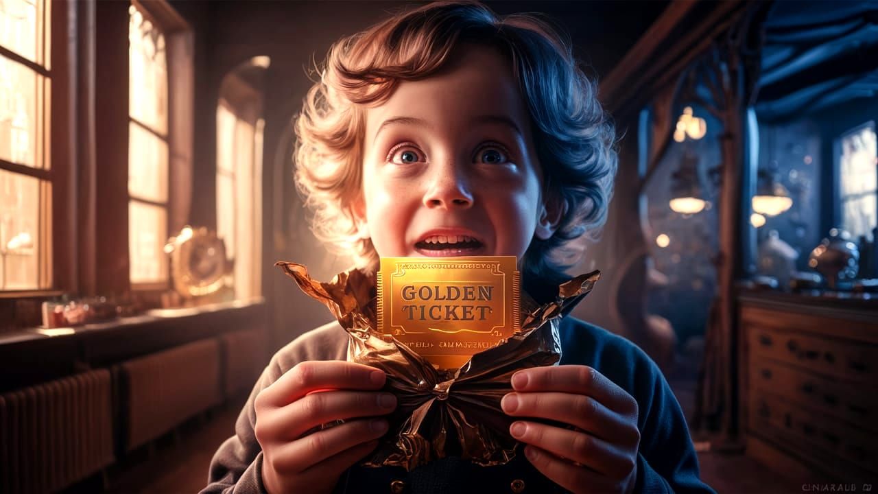 Child's Joy: Discovering the Golden Ticket