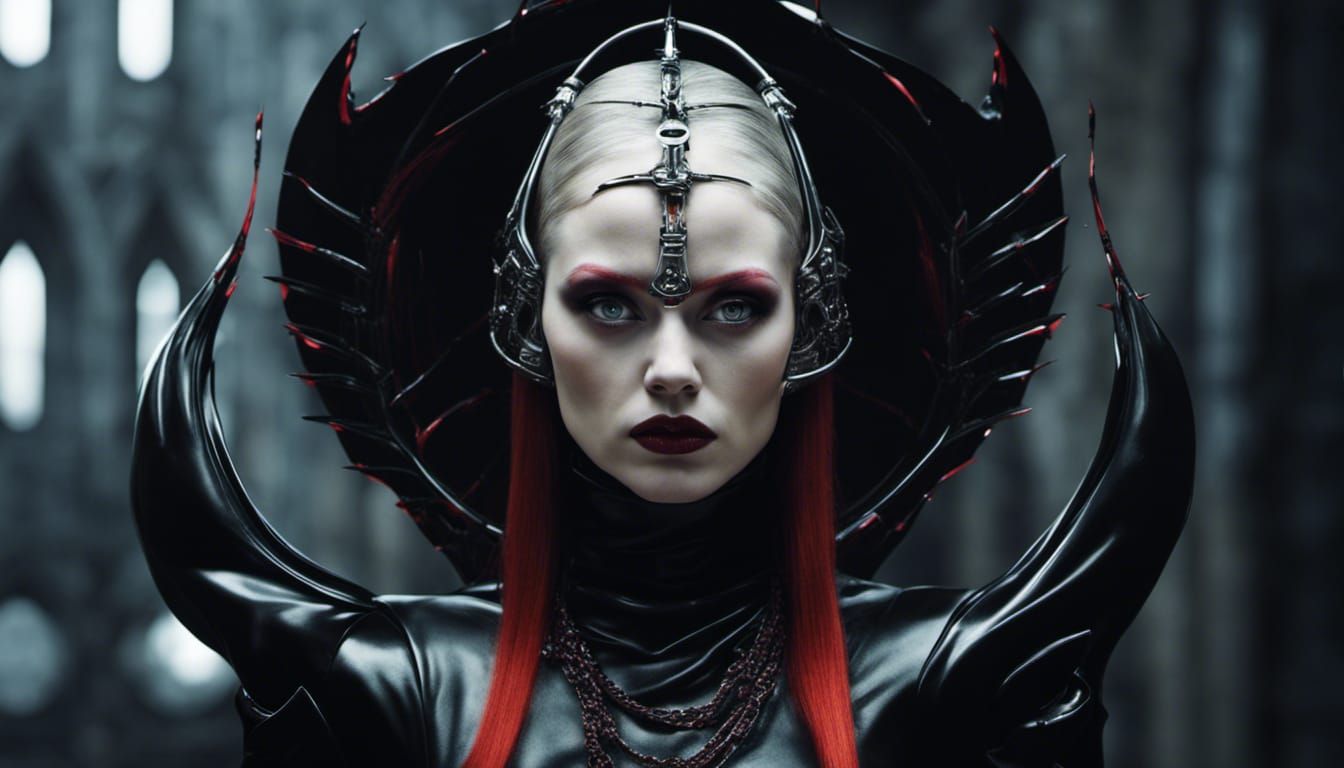 Futuristic Gothic Countess Elisabeth Báthory