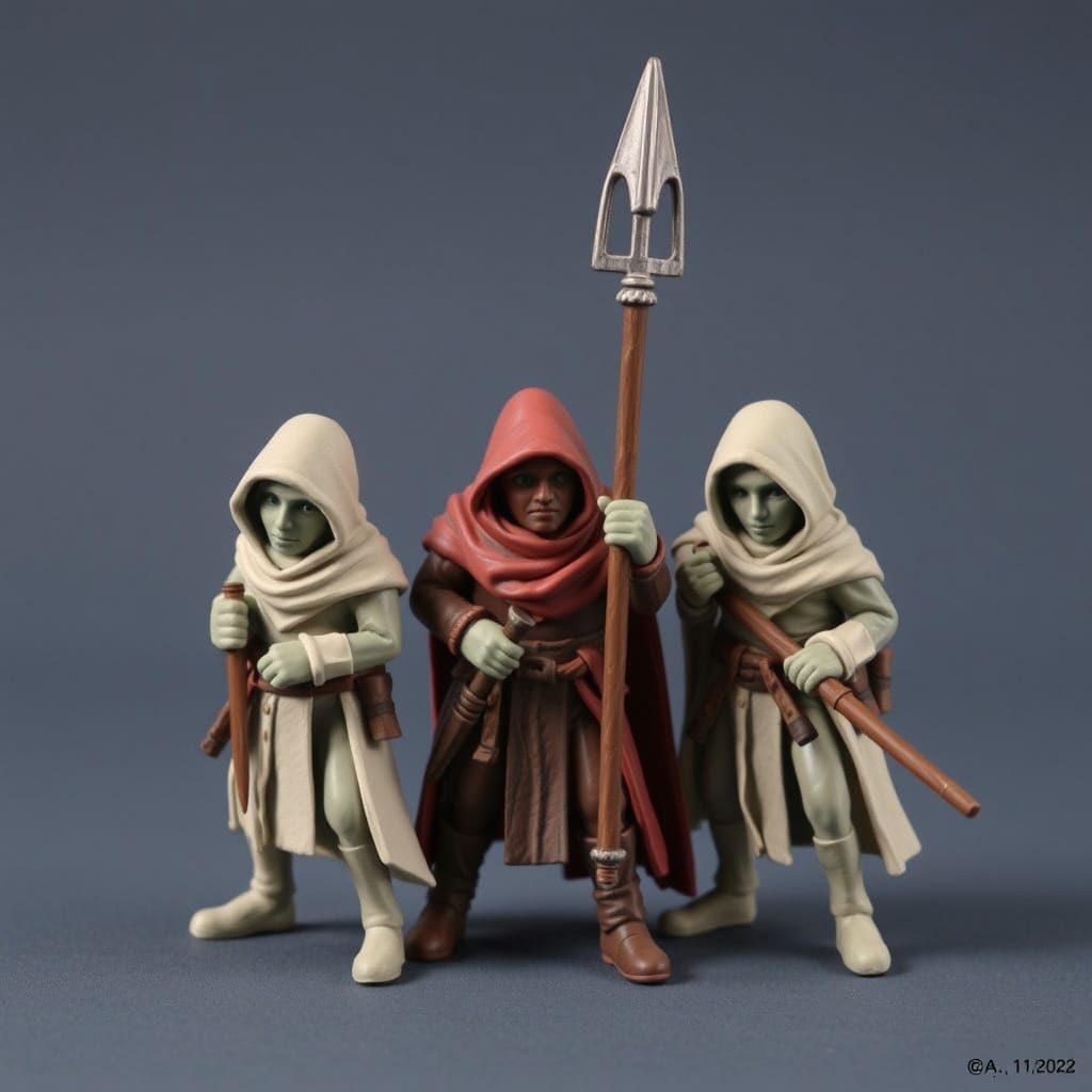 Clay Assassin Trio Ready for Action