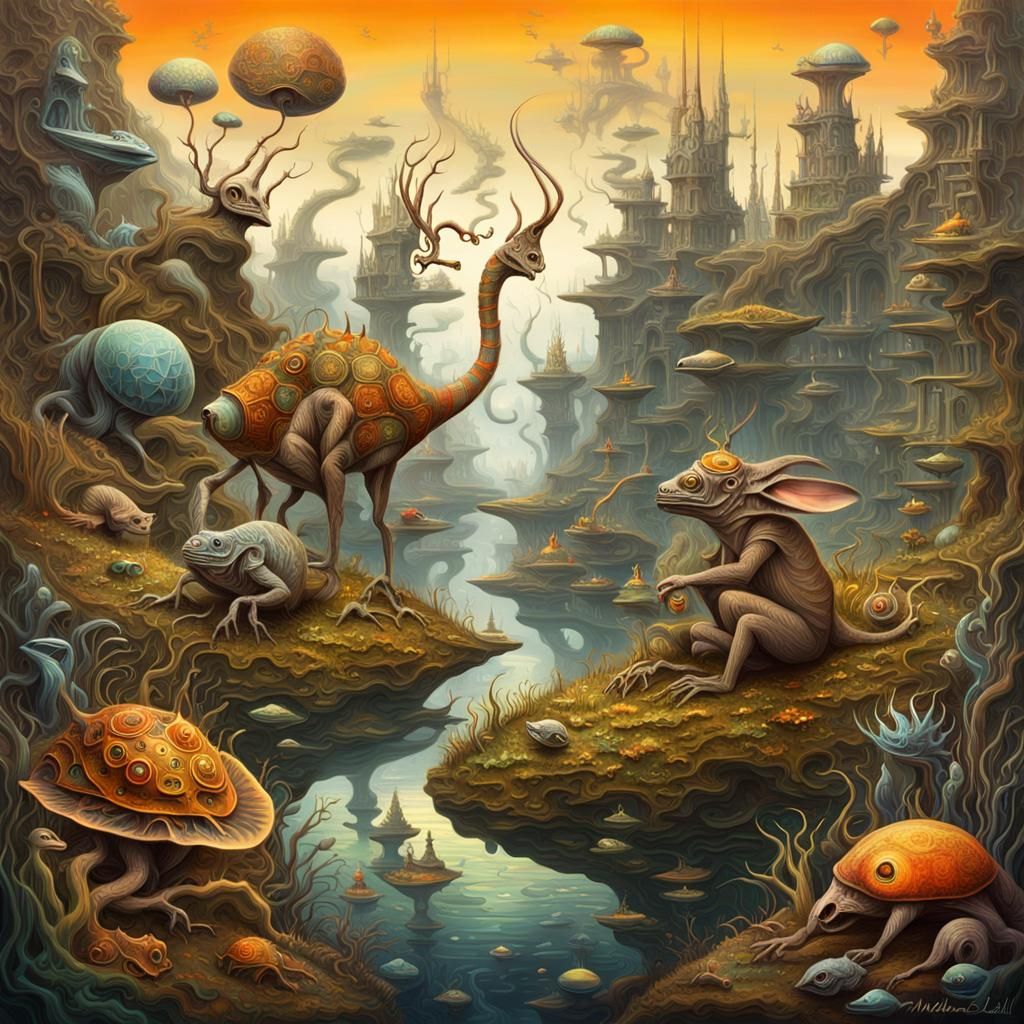 inconsequential critters doing clandestine things