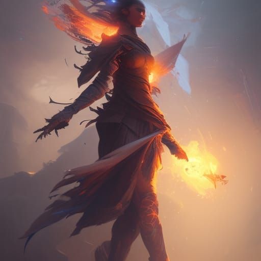 Elemental Harmony: A Magical Concept Art