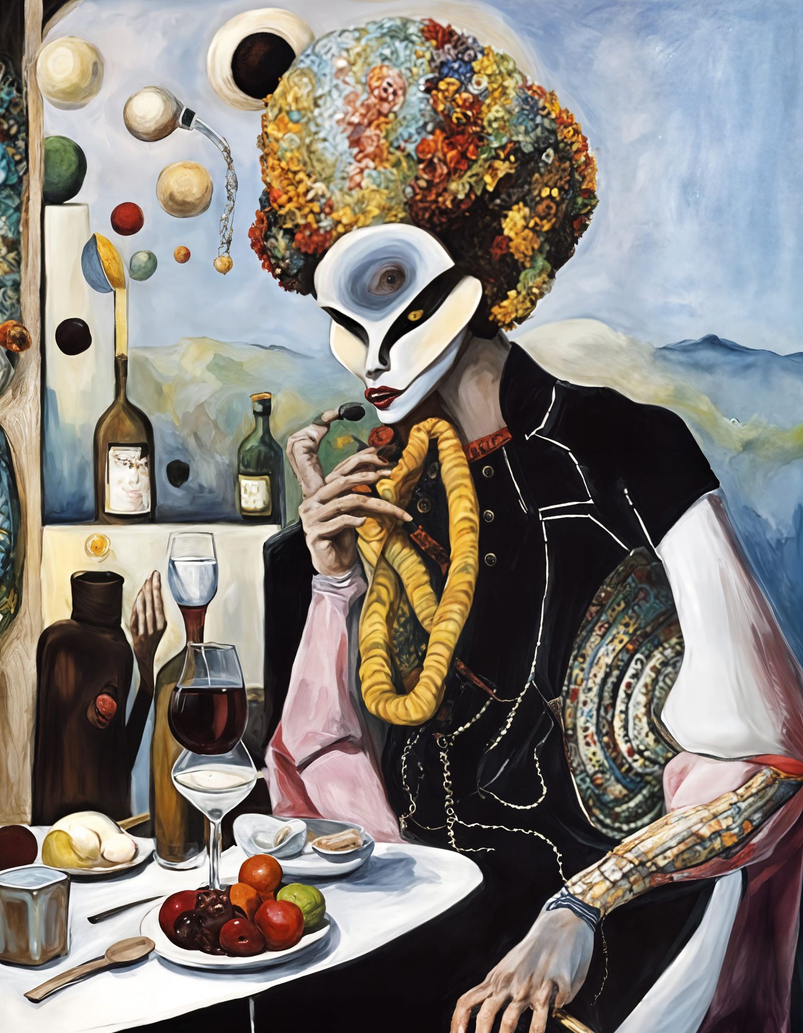 humans might be ugly, but the food is good