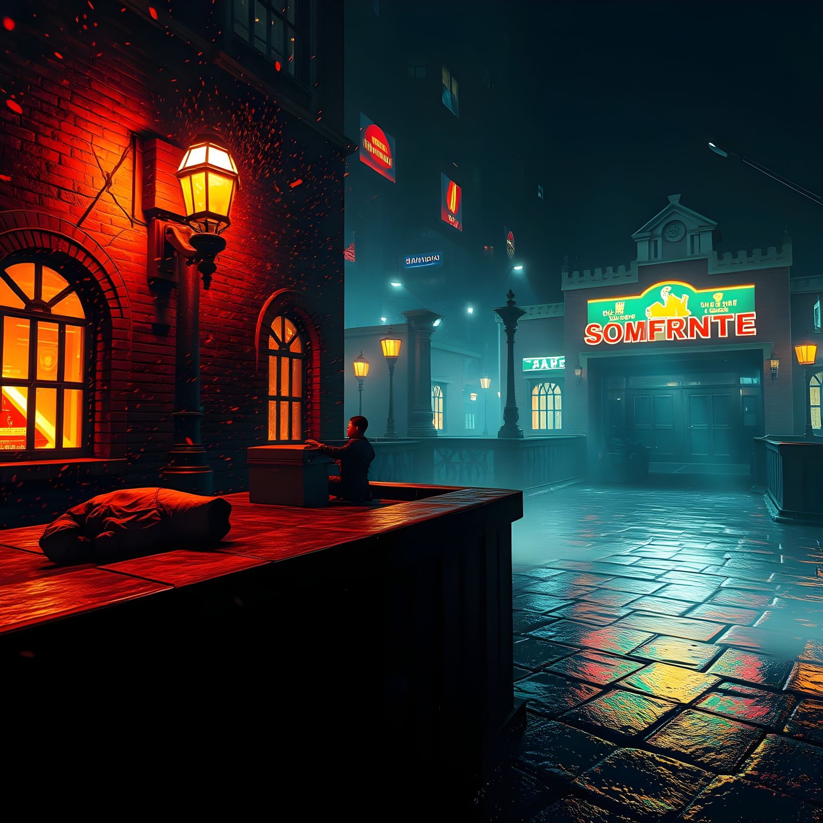 Goldeneye Scene: 8K Concept Art