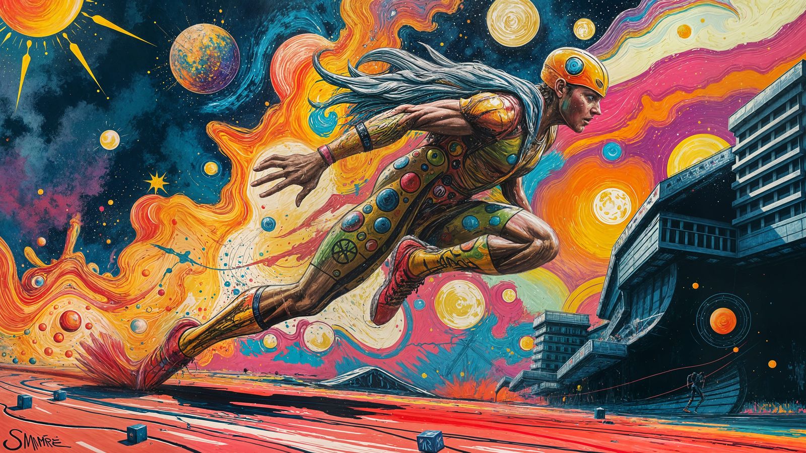 Graffiti Art: Spiritual Races Across the Universe