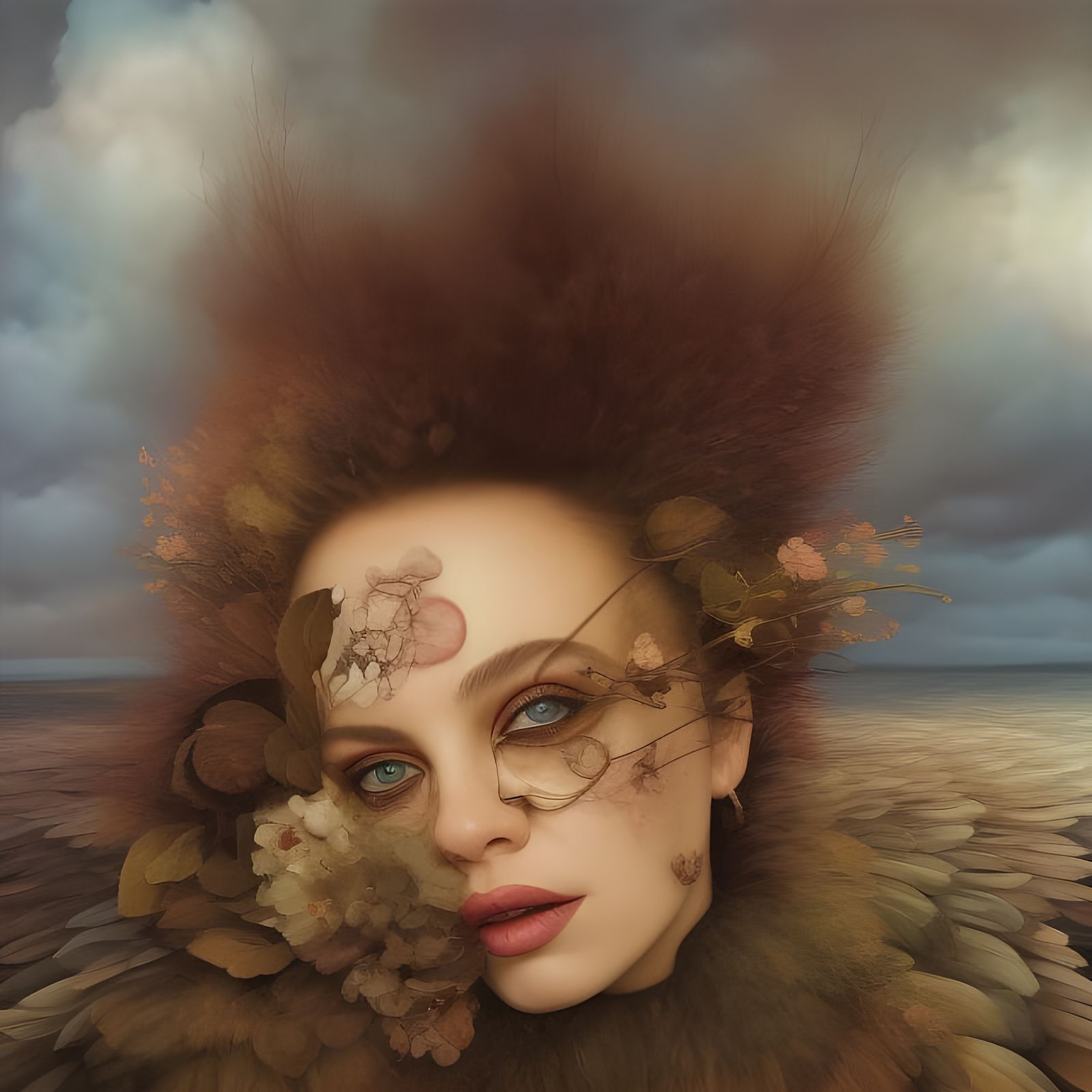 Magical Biological Forms in Dreamy Surrealism