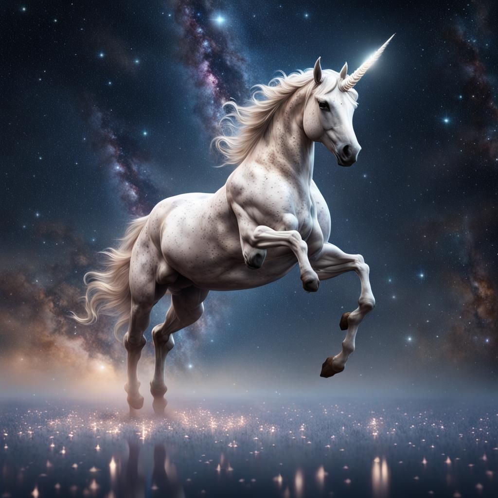 Unicorn Constellation: 3D Photorealistic Cosmic Render