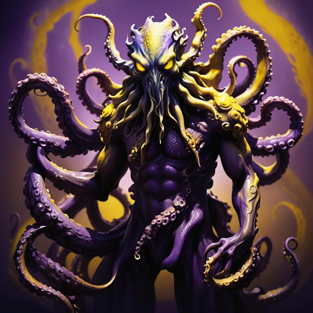 Mud Elemental Simic Hybrid in Dark Fantasy Style