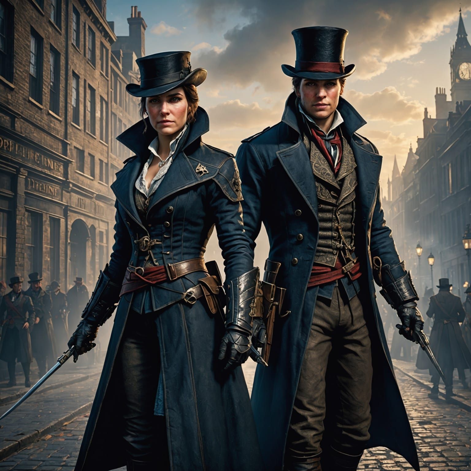 Evie and Jacob Frye: Assassin's Creed Syndicate