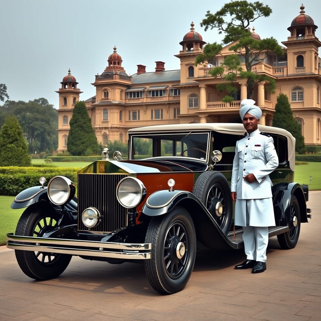 Custom 1923 Rolls Royce for Indian Maharaja