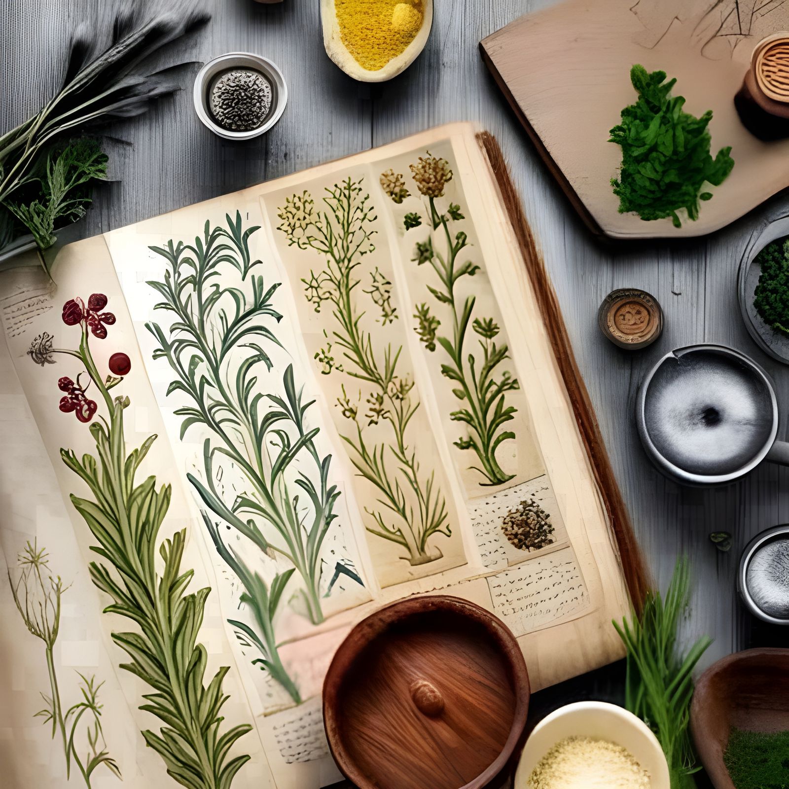 THE MAGIC POWER OF HERBS ...