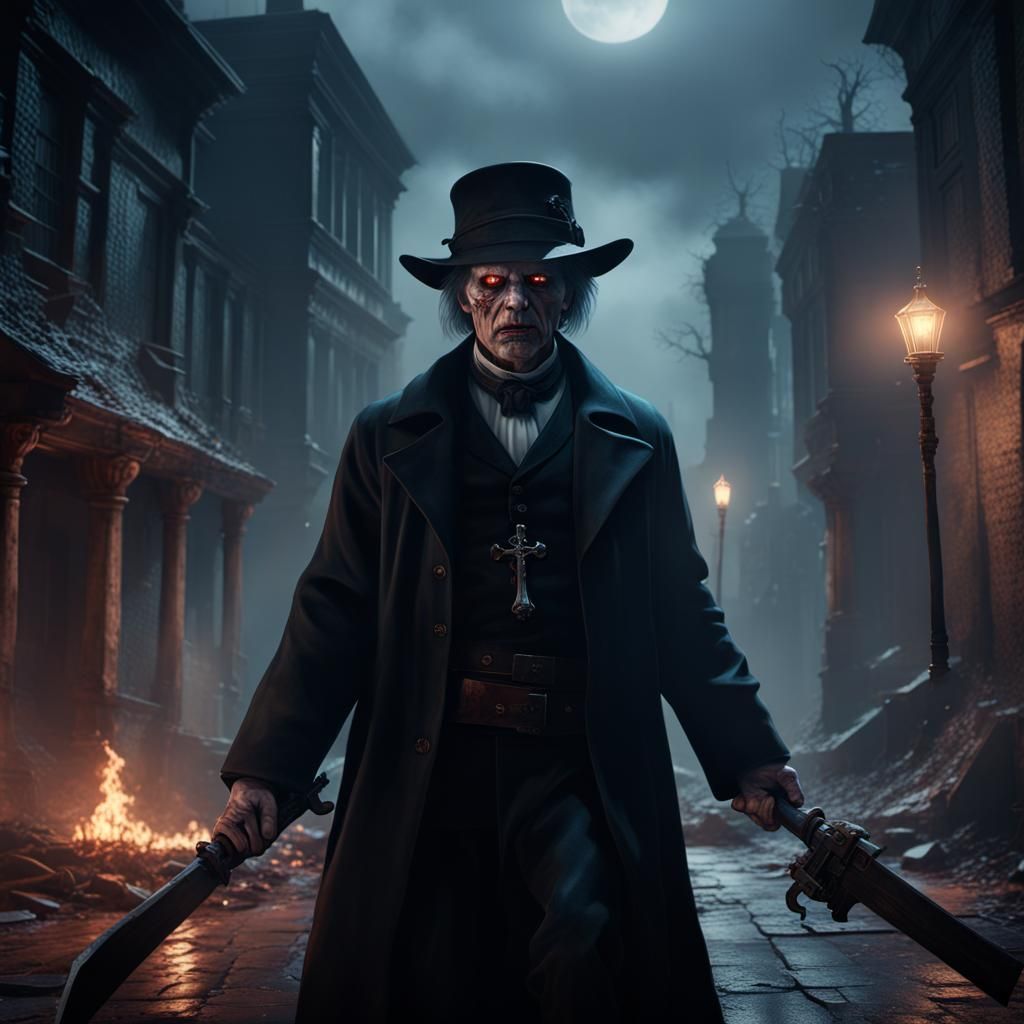 The exorcist is ready with his weapons