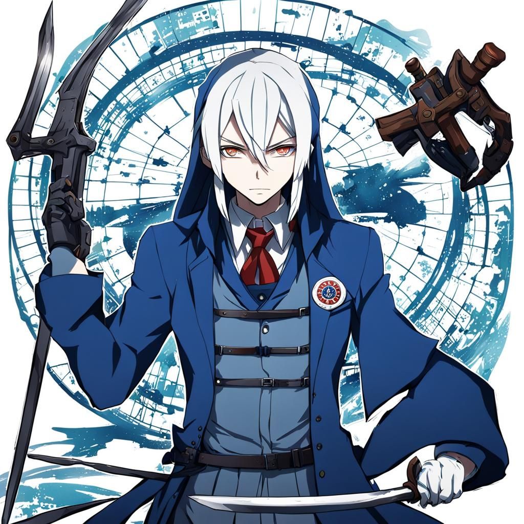 Maine Personified: Anime Style Illustration