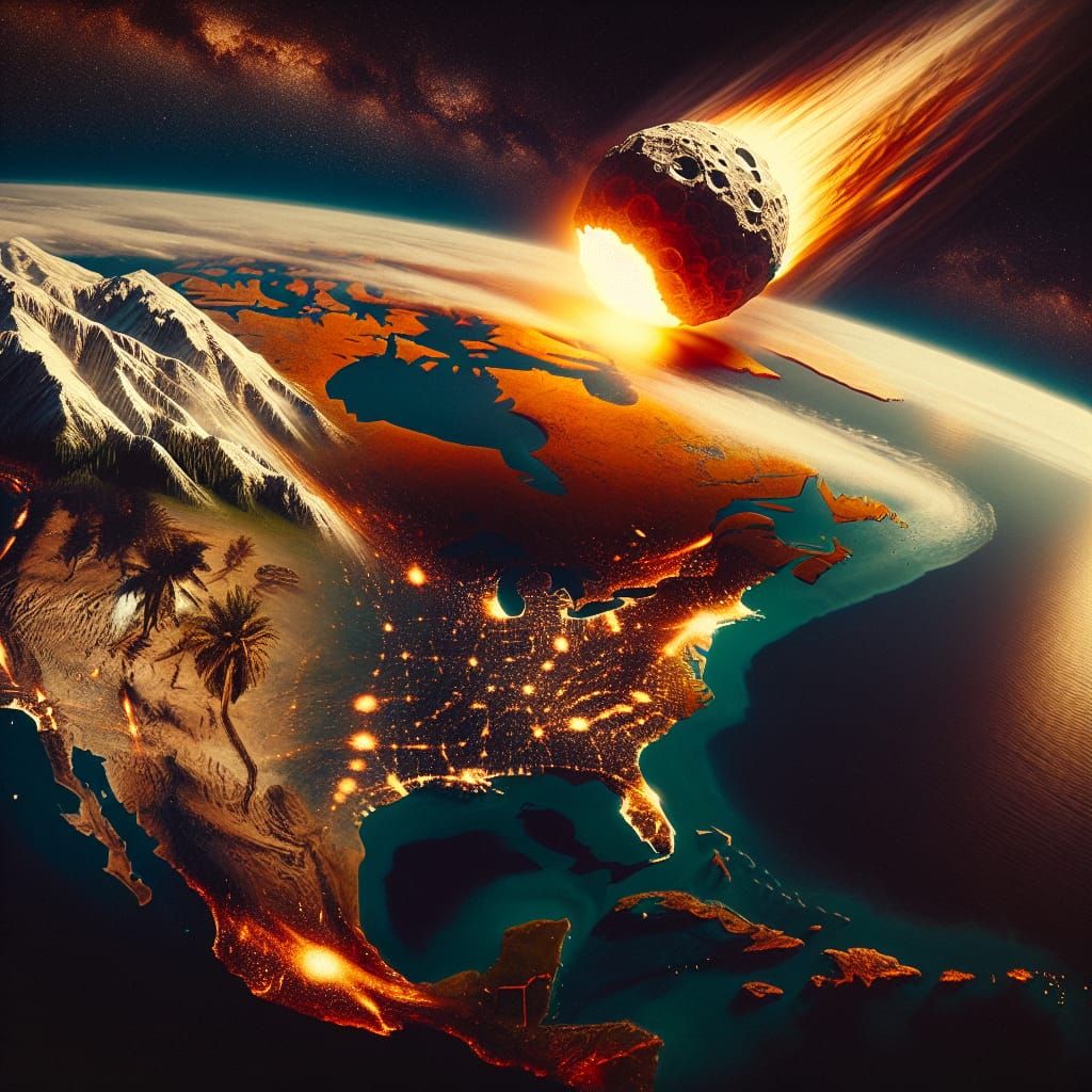 Jurassic Era Comet Creates Continental Anomaly