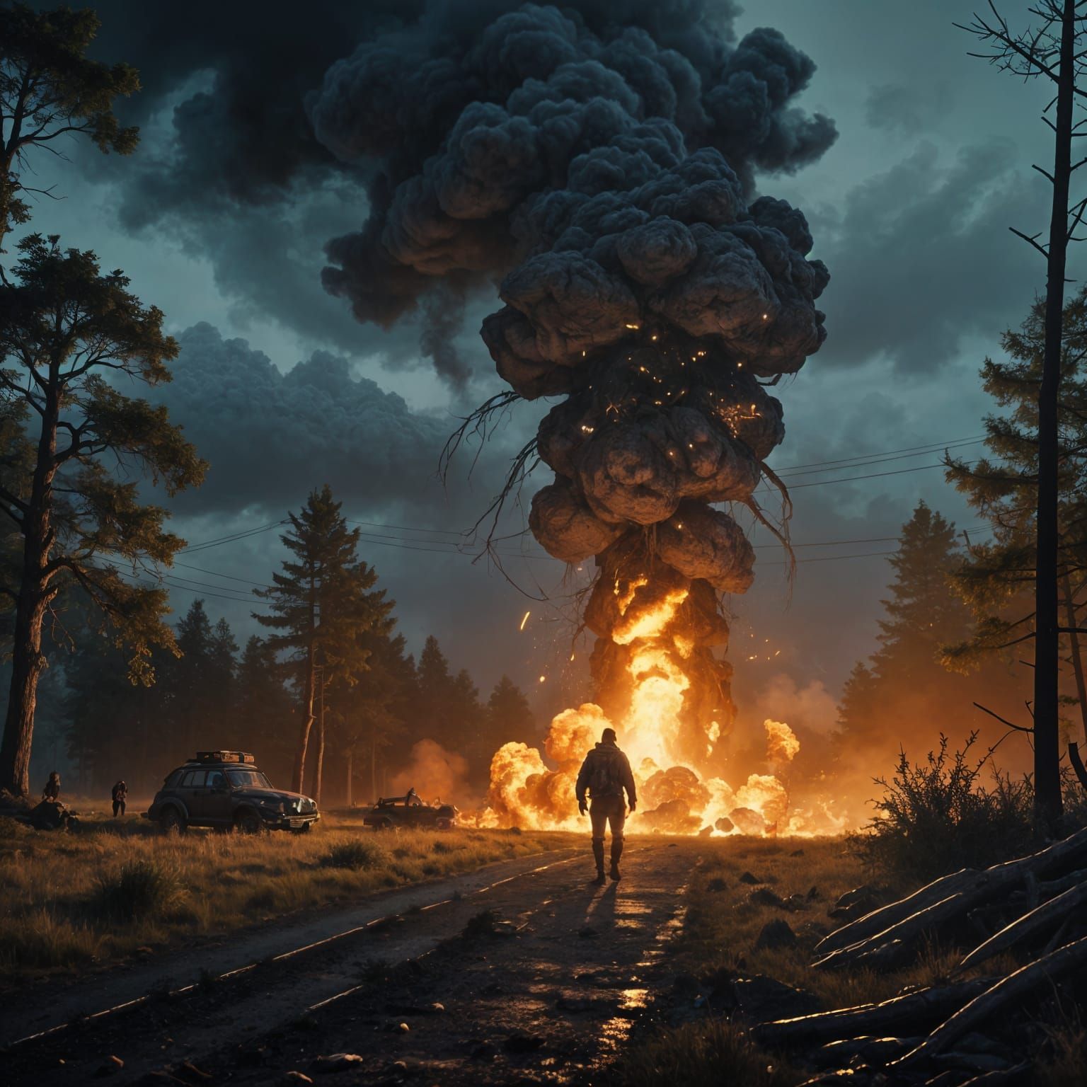 Epic Cinematic Masterpiece with Ultrafine 8K Detail