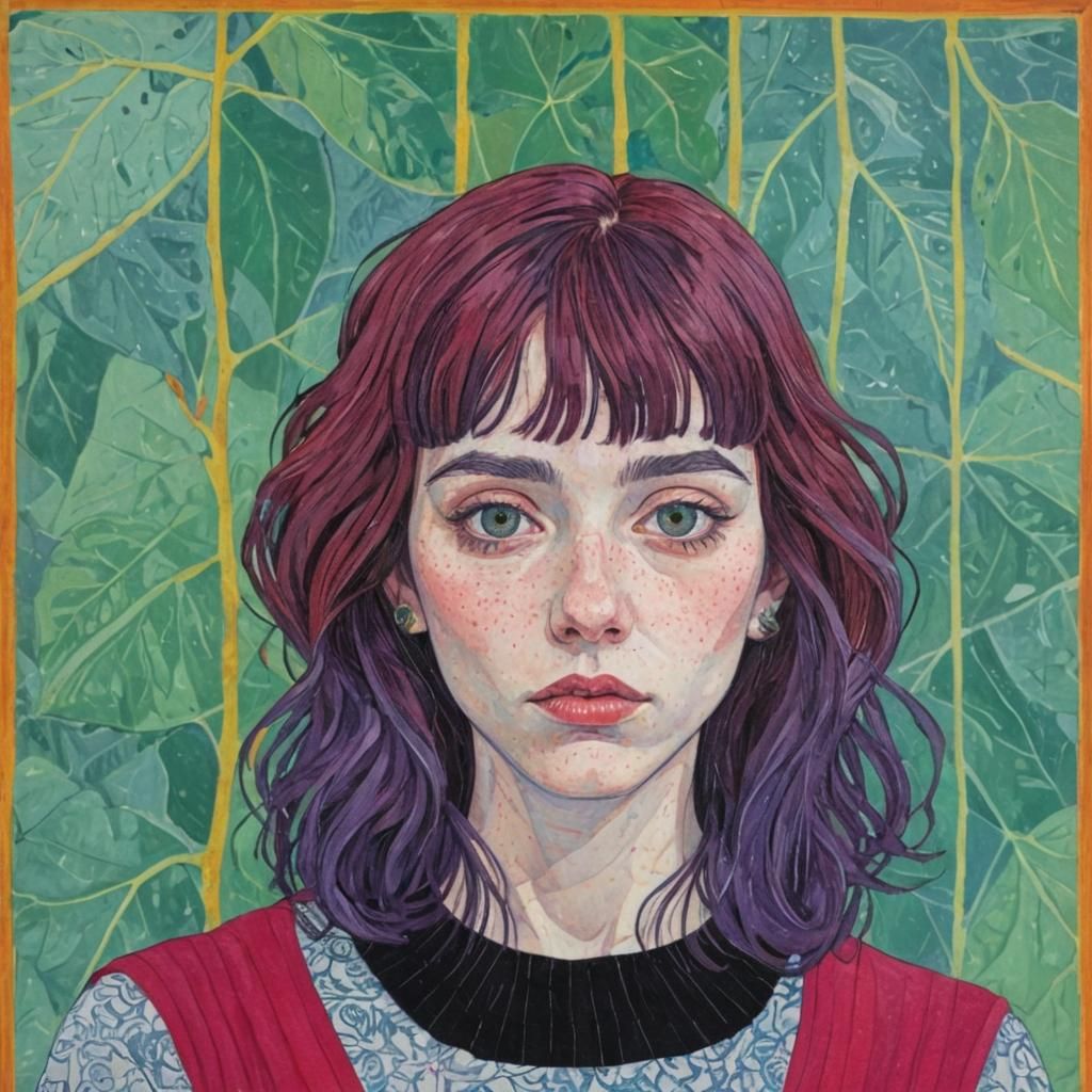 Hyperrealistic Portrait in Atmospheric Lighting