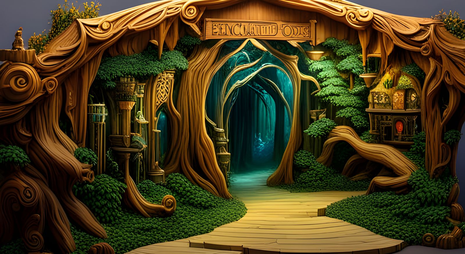 Enchanted Forest Entrance