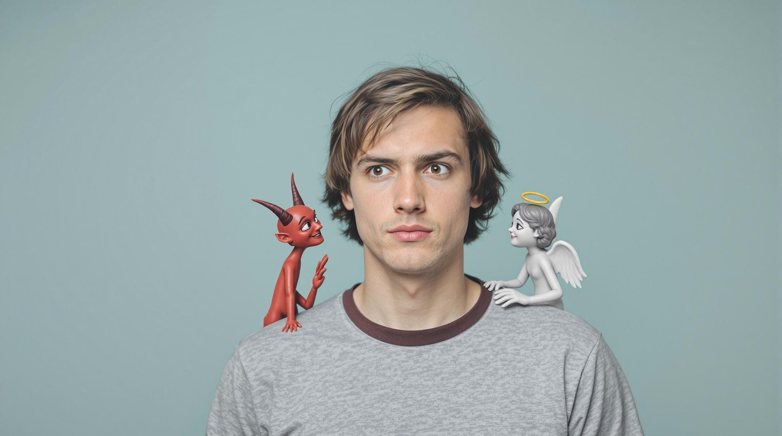 Portrait of a Fellow Making a Decision