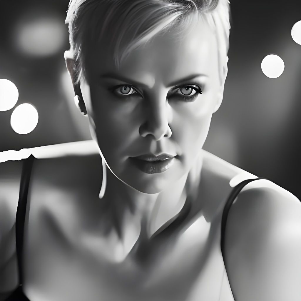 Charlize Theron as Femme Fatale in Film Noir