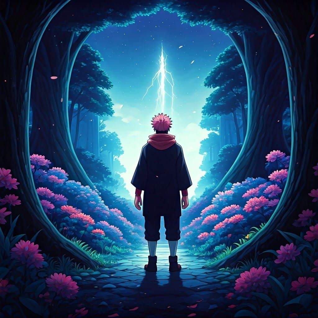 Sukuna's Resurrection: Jujutsu Kaisen Manga Illustration