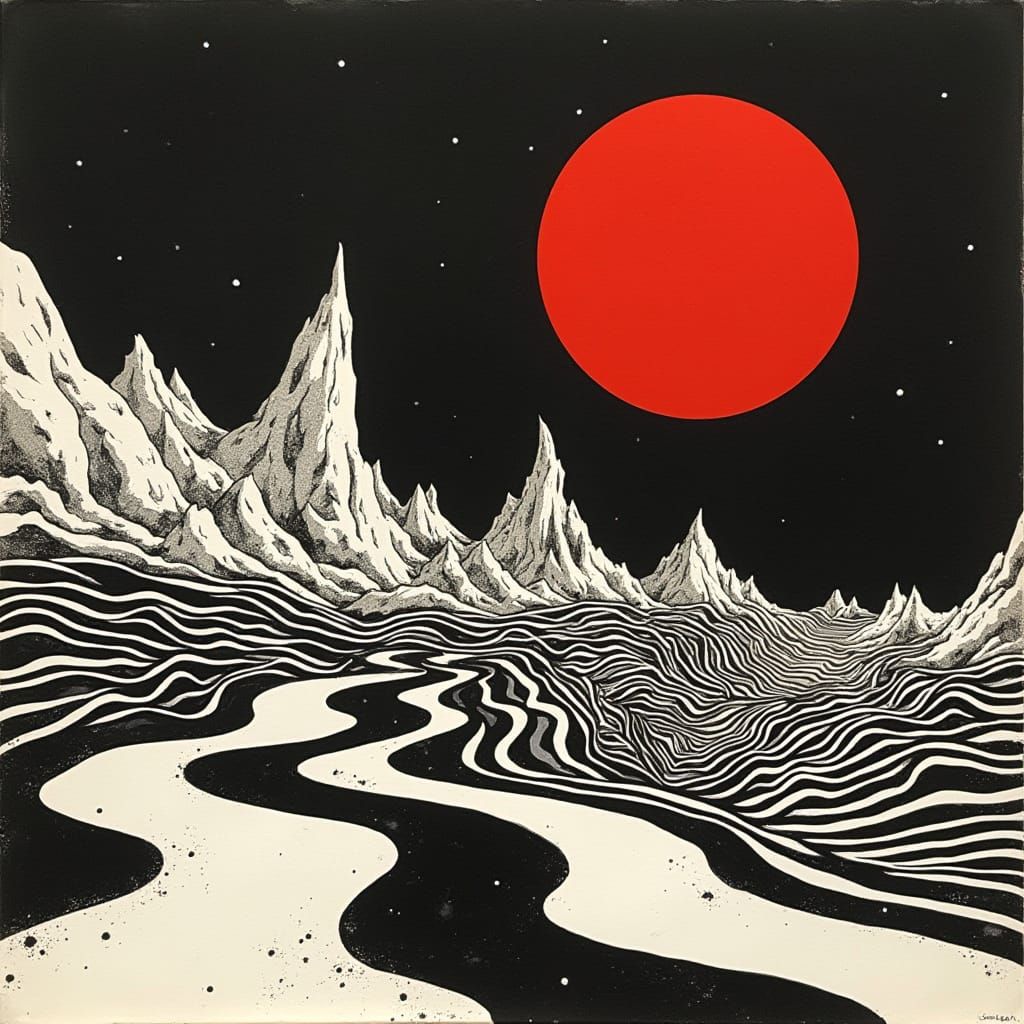 Bold Avant-Garde Surrealism in 1930s Graphic Design Style